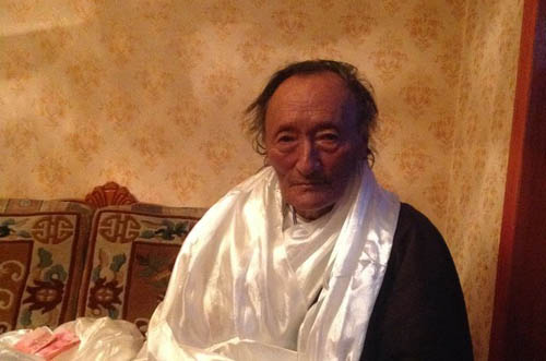 被判处两年零五个月的西藏比如縣68岁老人達央