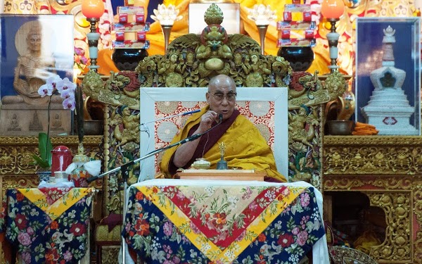 西藏精神领袖达赖喇嘛尊者