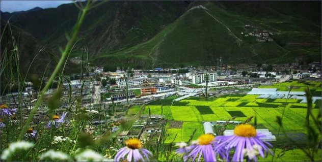 西藏康區比如縣城