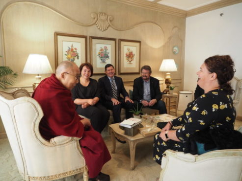 澳大利亚国会代表团觐见达赖喇嘛尊者