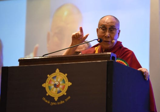 达赖喇嘛尊者在“感恩卡纳塔克邦”活动上致辞  2018年8月10日  照片/Tenzin Phende/DIIR