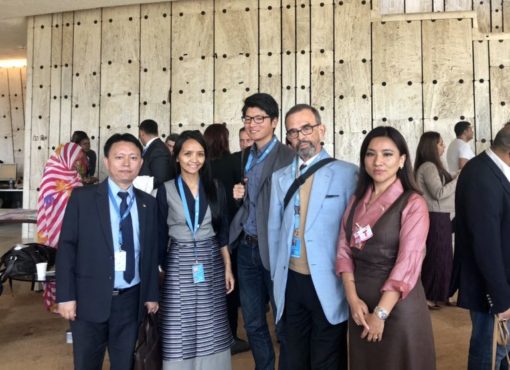 藏人行政中央驻联合国宣传干事和会外活动发言人和主持人 照片/ 驻日内瓦办事处