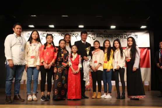 藏人行政中央司政洛桑森格出席第五届藏语大赛