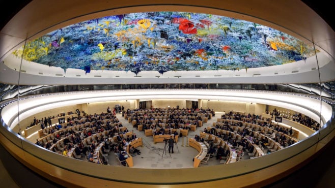 第39届联合国人权理事会讨论西藏人权状况   照片/载自网络