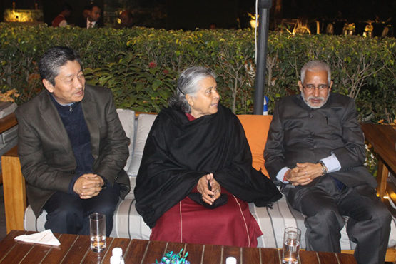 出席餐会的印度国会支持西藏小组成员 2019年1月6日 照片/议会秘书处