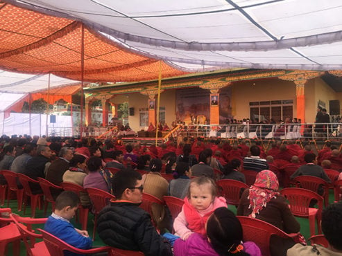 印度北阿坎德邦德拉敦顿珠林藏人定居点的多麦协会举办的第十世班禅喇嘛圆寂30周年纪念活动