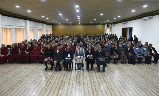 出席第七届流亡藏人教育大会的全体代表   2019年2月26日  照片/Tenzin Phende/CTA