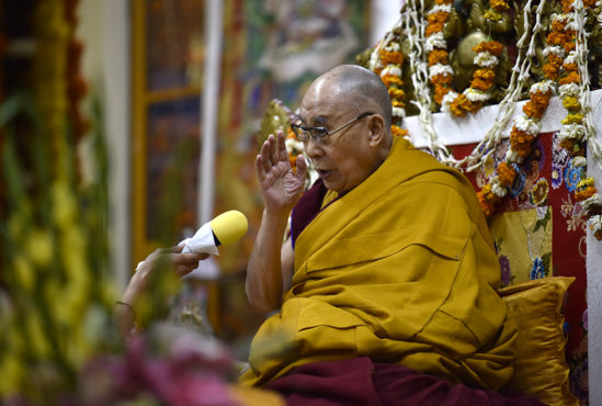 达赖喇嘛尊者在长寿祈愿法会上致辞  2019年2月27日  Tenzin Phende/CTA