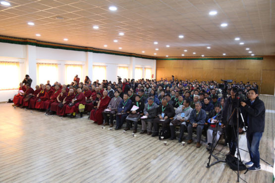 在西藏大厦中召开的第七届流亡藏人教育大会 2019年2月23日 照片/Tenzin Phende/CTA
