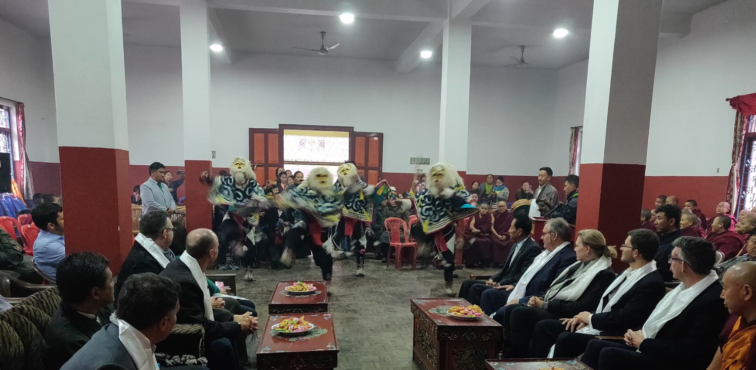藏人行政中央驻尼泊尔办事处举办藏历新年活动  照片/驻尼泊尔办事处