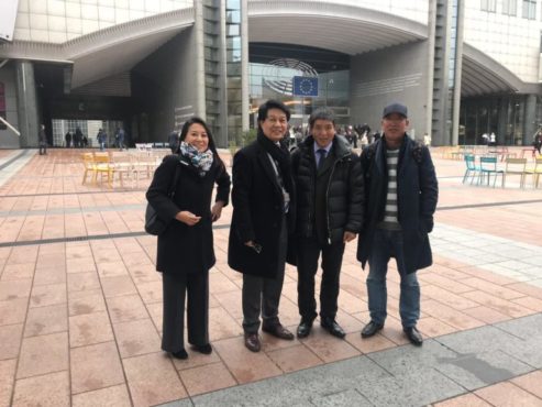 知名藏人政治犯顿珠旺青出席欧洲议会支持西藏小组会议