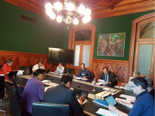 瑞士国会支持西藏小组在伯尼尔国会大楼举办了夏季会议 2019年6月17日 照片/驻瑞士办事处提供