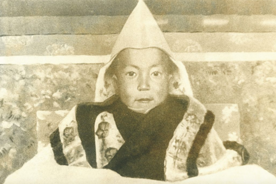 1940年2月22日，第十四达赖喇嘛在拉萨布达拉宫举行坐床典礼 图片/西藏博物馆