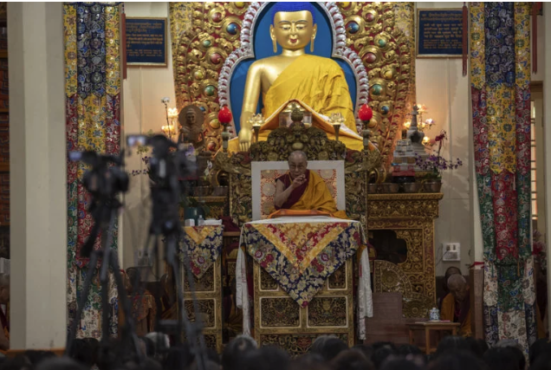 达赖喇嘛尊者在向台湾为首的各国信众传授佛法 2019年10月3日 照片/Tenzin Jigme/CTA