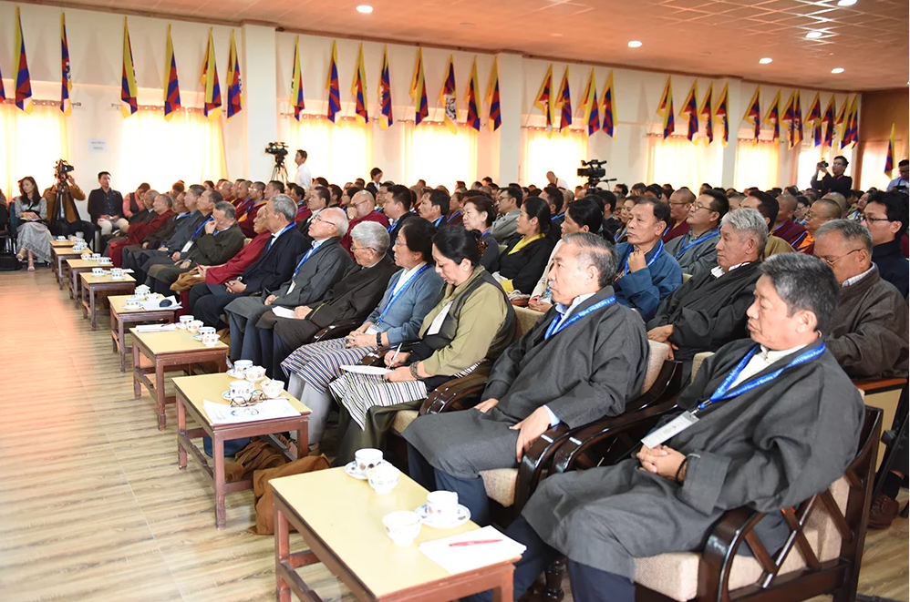来自全球二十四个国家的三百四十多名藏人代表出席了第三次流亡藏人特别大会 2019年10月3日 照片/Tenzin Pheden/CTA