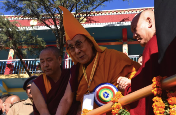 达赖喇嘛尊者莅临达兰萨拉格尔登寺成立25周年庆典 2019年12月7日 照片/Kunsang