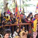 参加西藏自由抗暴六十一周年官方纪念活动的达兰萨拉藏人民众 2020年3月10日 照片/Tenzin Phende/CTA