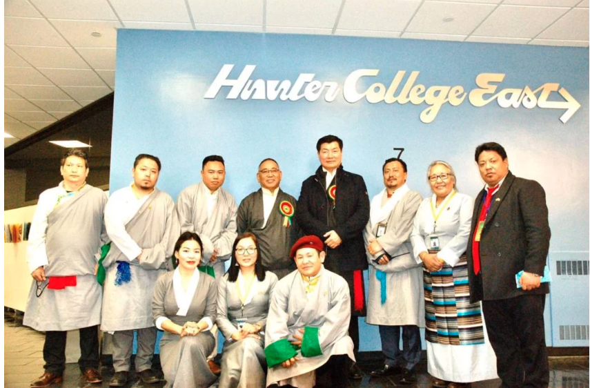 司政洛桑森格出席由西藏青年大会纽约分部等组织举办的研讨会   2020年2月29日  照片/驻北美办事处提供