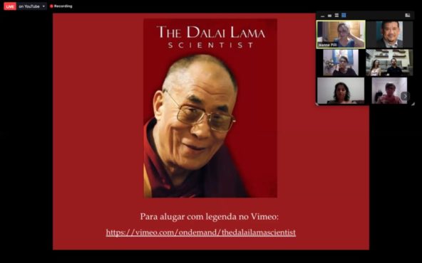巴西西藏之家宵禁期間组织了“禅修与思维训练”在线互动研讨会