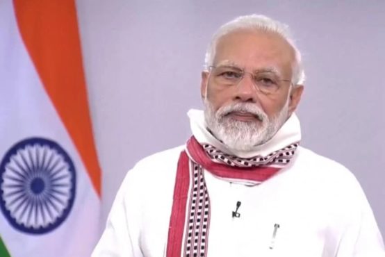 印度总理纳伦德拉·莫迪先生就“2019新冠状病毒”宵禁问题第三次发表公开电视讲话 照片/屏幕截图