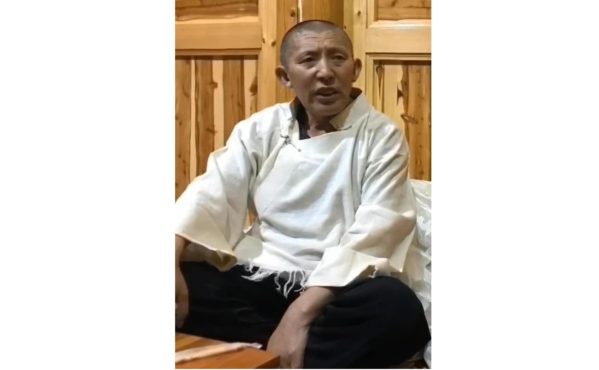 在中共监狱服刑八年后获释的藏人政治犯帕巴嘉 照片/西藏时报网站