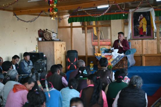 司政边巴次仁访问拉达克羌塘藏人定居点 - Central Tibetan Administration